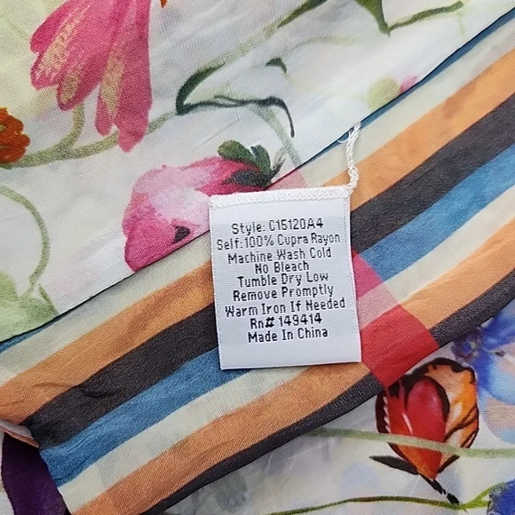 JOHNNY WAS TABITHA REVERSIBLE FLORAL PRINT TANK SIZE M - Picture 11 of 13